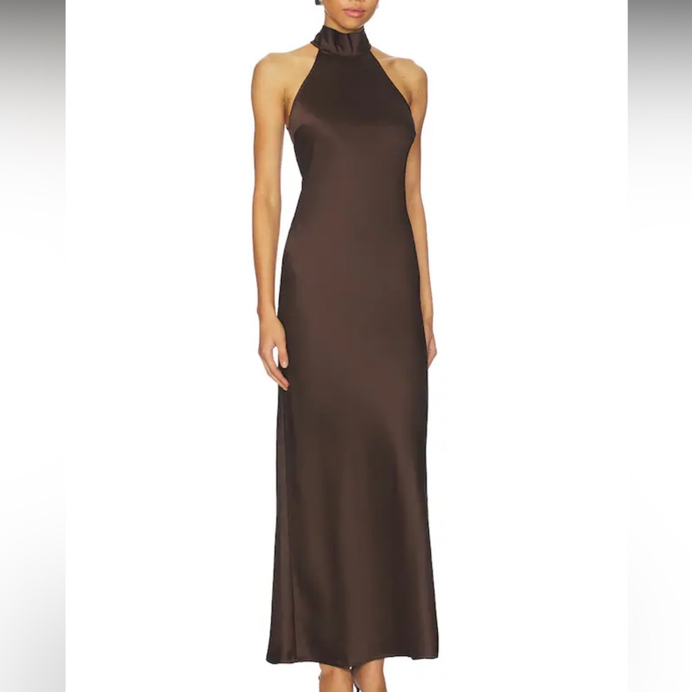 REVOLVE Steve Madden Lara Dress In Dark Espresso - Picture 2 of 7